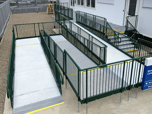Galvanised Metal Surface